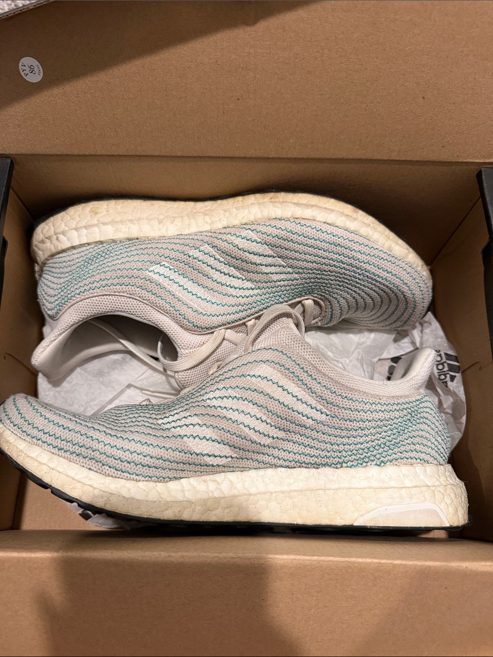 Light Blue Wave adidas Ultraboost